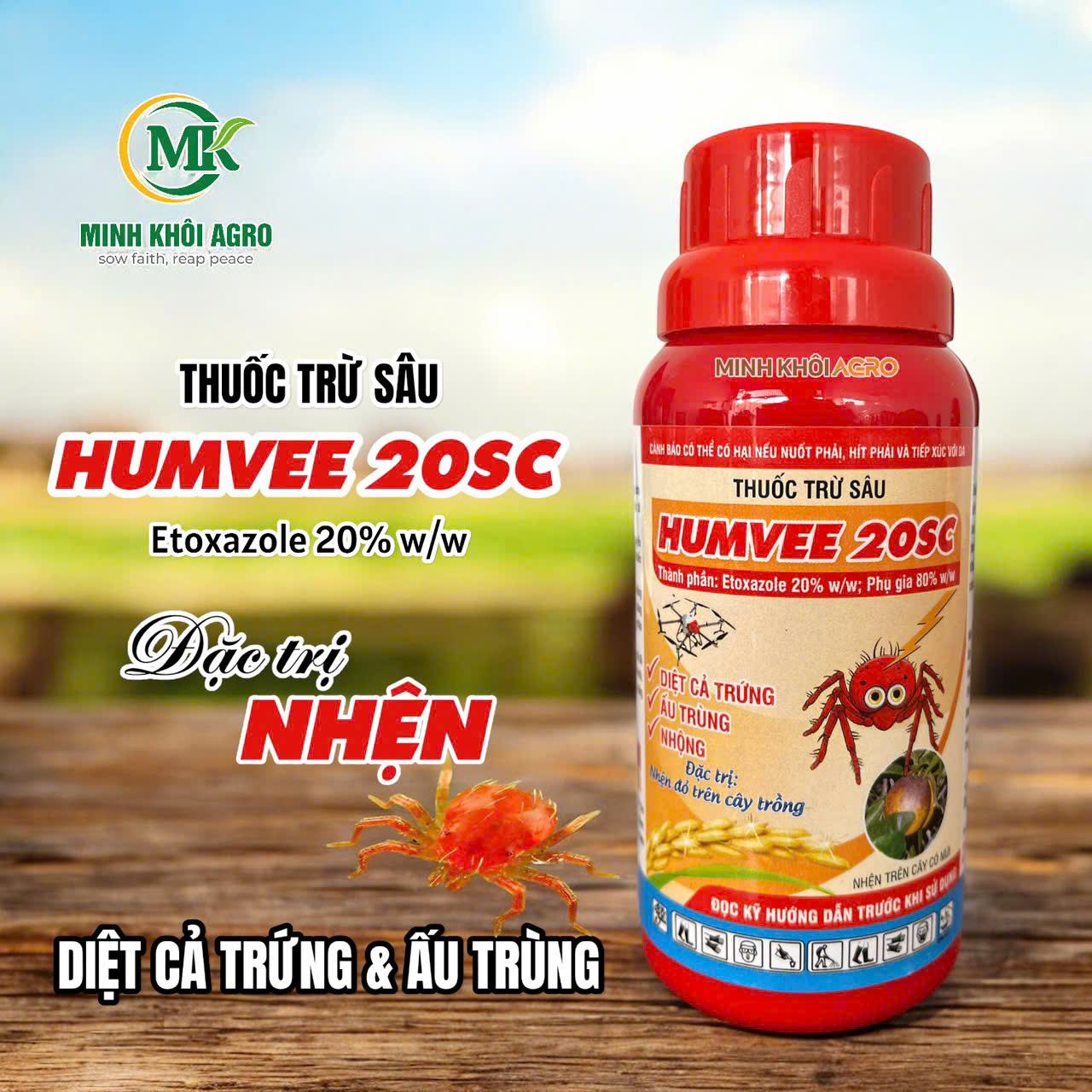 Thuốc trừ sâu Humvee 20SC - Chai 240ml